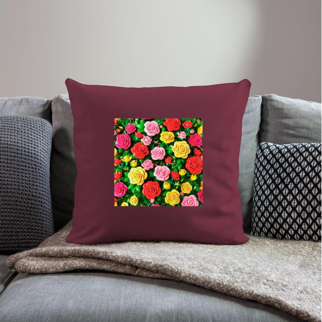 Floral print, colors in rose flowers, nature