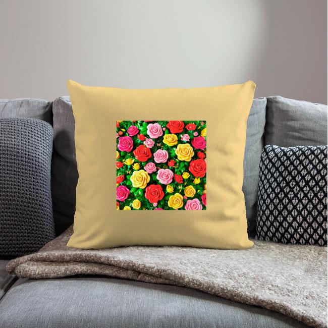 Floral print, colors in rose flowers, nature