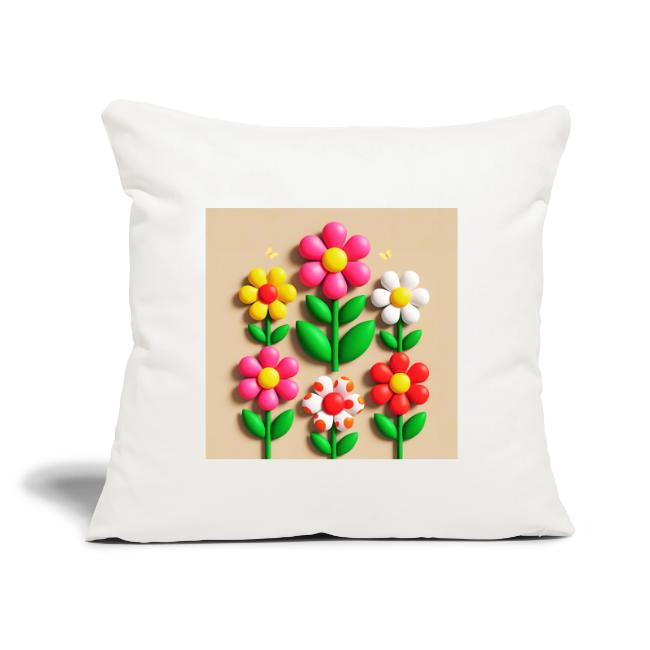 3D Flowers and Butterflies in Amber, Floral Design