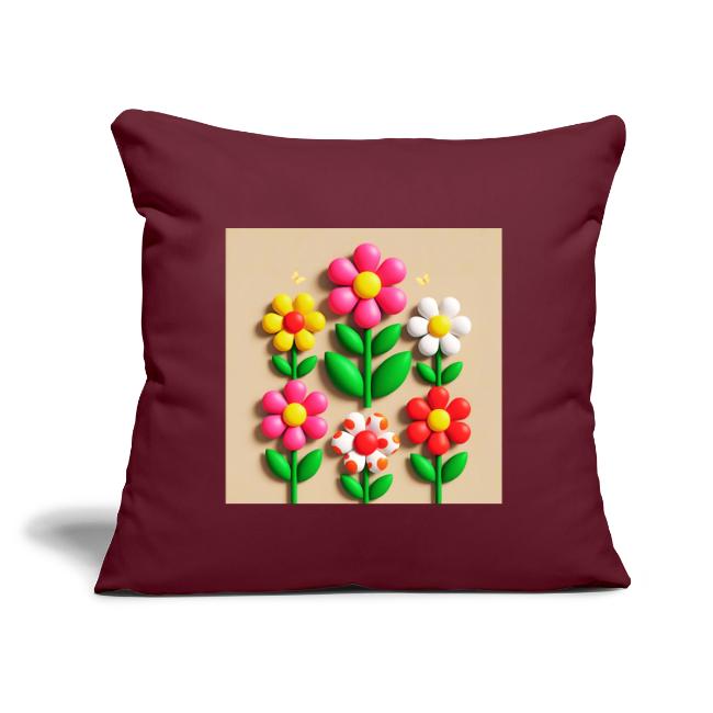 3D Flowers and Butterflies in Amber, Floral Design