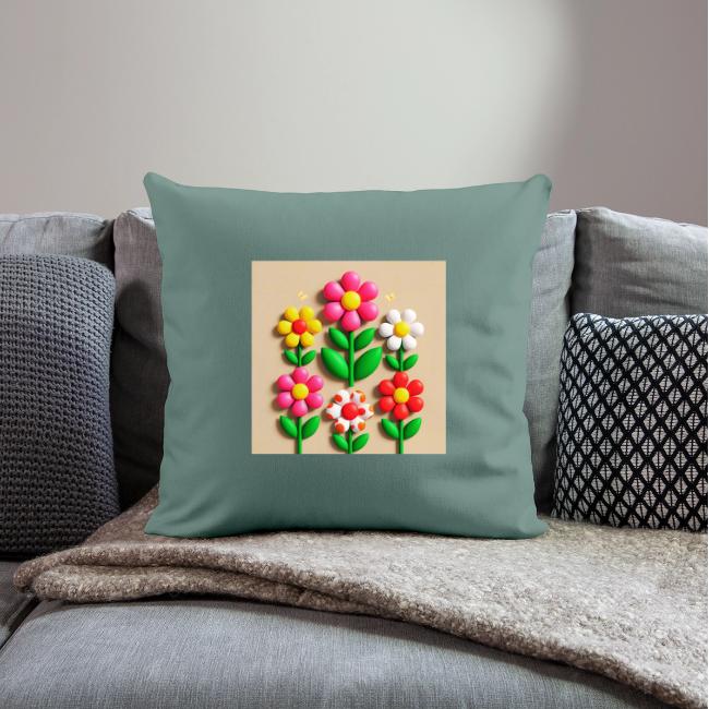 3D Flowers and Butterflies in Amber, Floral Design