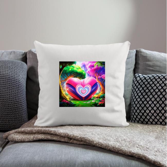 Double heart, fantasy, landscapes enjoy the magic
