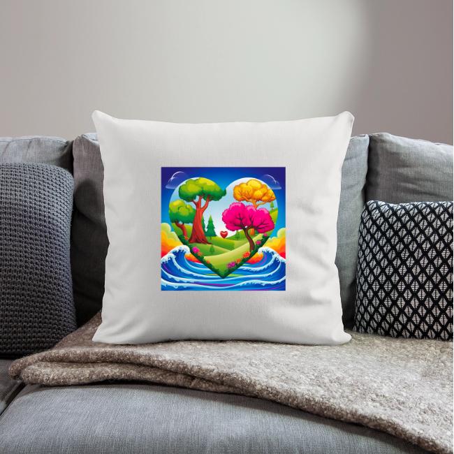 Heart, fantasy, landscapes, nature, fantasy