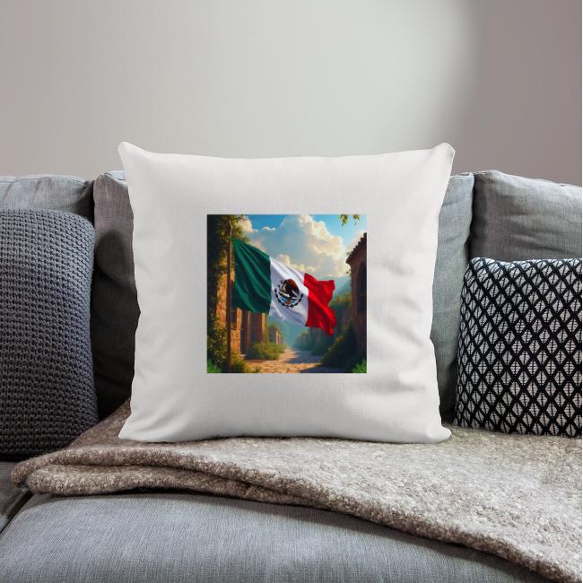 Mexican flag in Magical Town and Nature