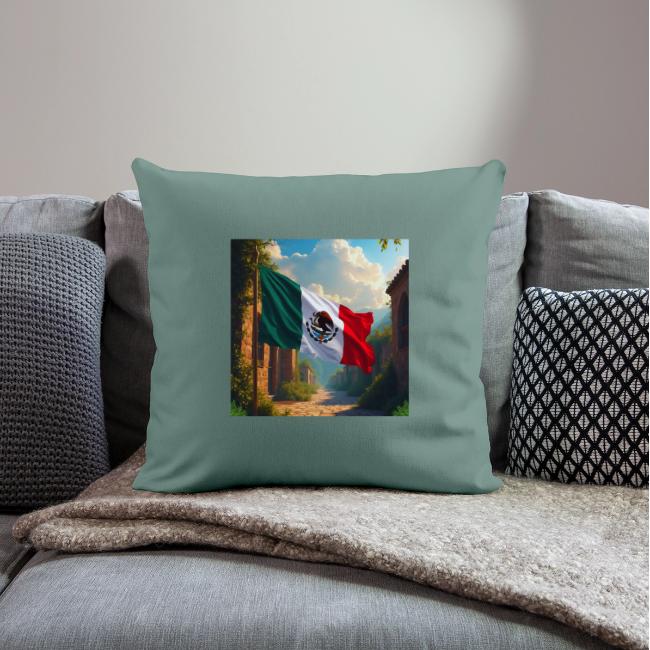Mexican flag in Magical Town and Nature