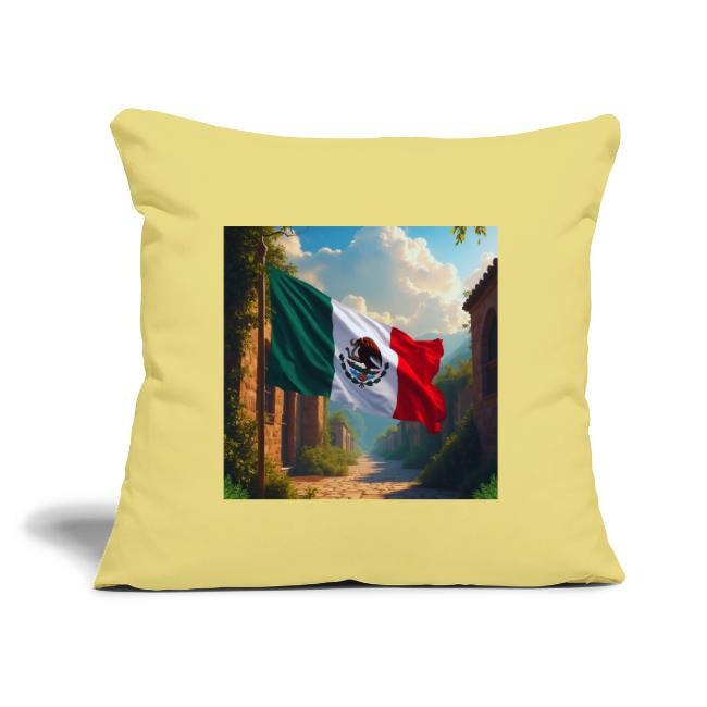 Mexican flag in Magical Town and Nature