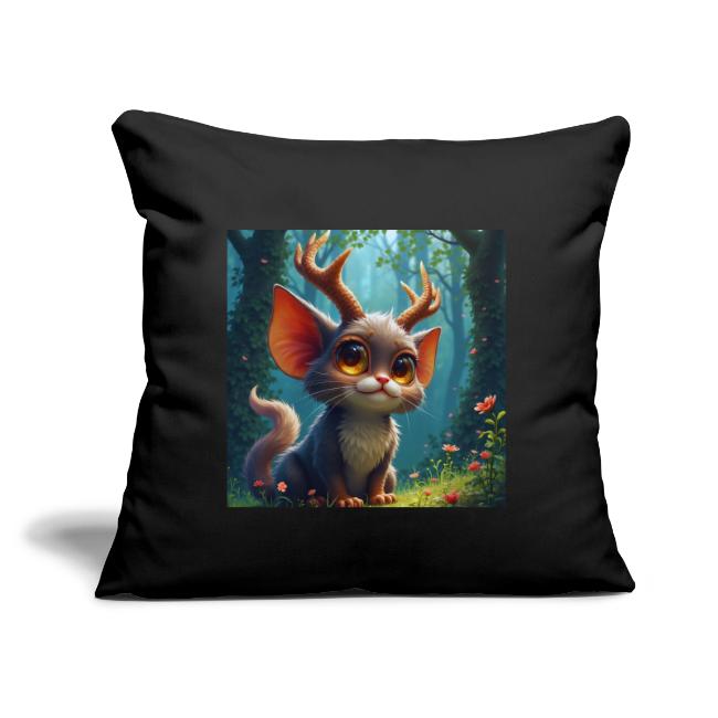 Magical Forest Creature with Deer Horns