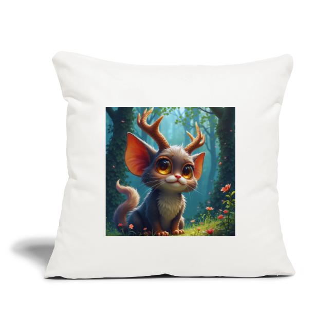 Magical Forest Creature with Deer Horns