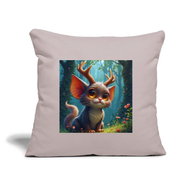 Magical Forest Creature with Deer Horns