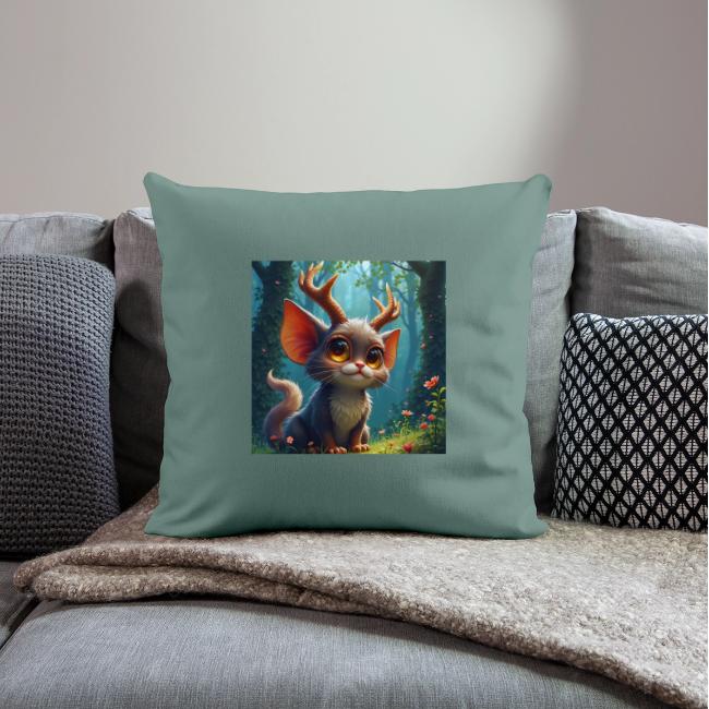 Magical Forest Creature with Deer Horns