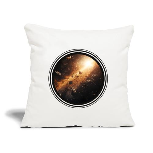 Asteroids Pulse - Throw Pillow Cover 17.5” x 17.5”