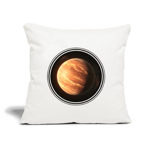 Exoplanet Frontiers - Throw Pillow Cover 17.5” x 17.5”