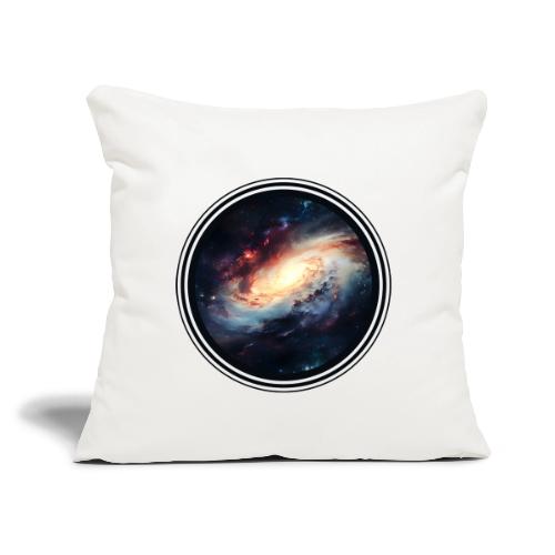 Galaxy Mirage - Throw Pillow Cover 17.5” x 17.5”