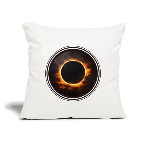 Eclipse Mirage - Throw Pillow Cover 17.5” x 17.5”