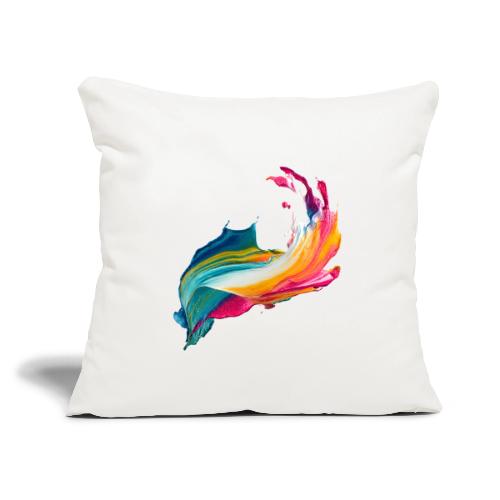 Spectrum Stream - Throw Pillow Cover 17.5” x 17.5”