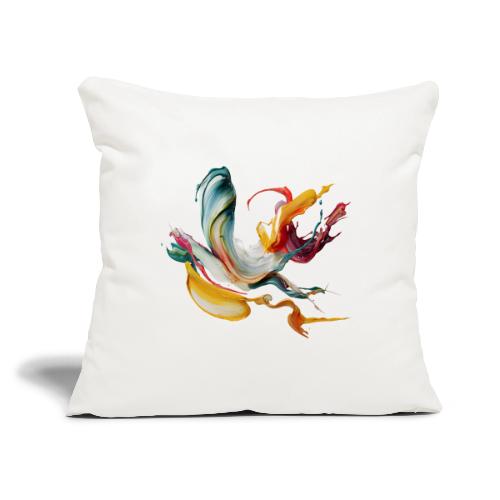 Abstract Chaos - Throw Pillow Cover 17.5” x 17.5”