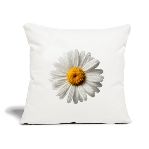 Morning Daisy Freshness - Throw Pillow Cover 17.5” x 17.5”