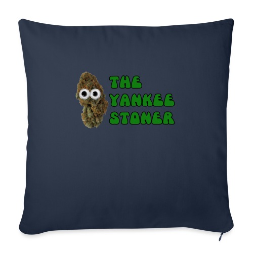Yankee Stoner Tee - Throw Pillow Cover 17.5” x 17.5”