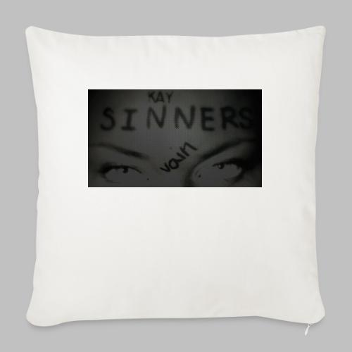kayHD jpg - Throw Pillow Cover 17.5” x 17.5”