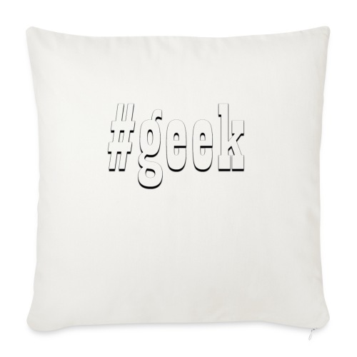 Perfect for the geek in the family - Throw Pillow Cover 17.5” x 17.5”