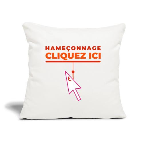 Phishing: Digital Lure - Throw Pillow Cover 17.5” x 17.5”