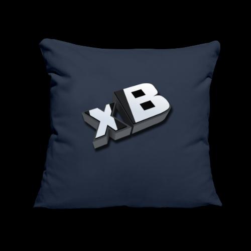 xB Logo - Throw Pillow Cover 17.5” x 17.5”