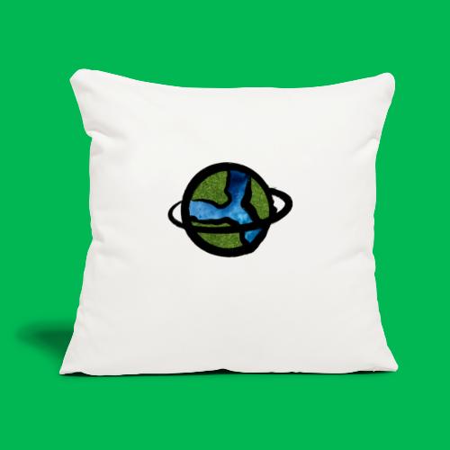Earth - Throw Pillow Cover 17.5” x 17.5”