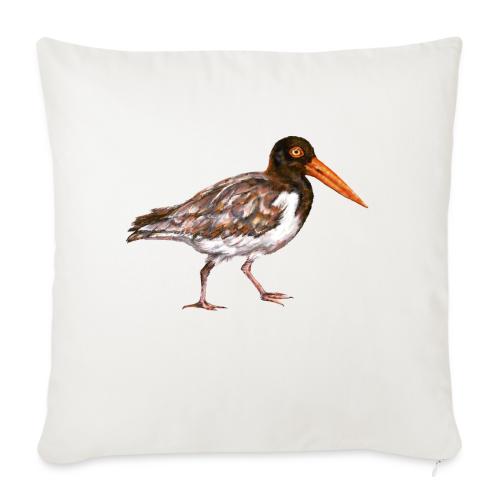 Oystercatcher bird - Throw Pillow Cover 17.5” x 17.5”
