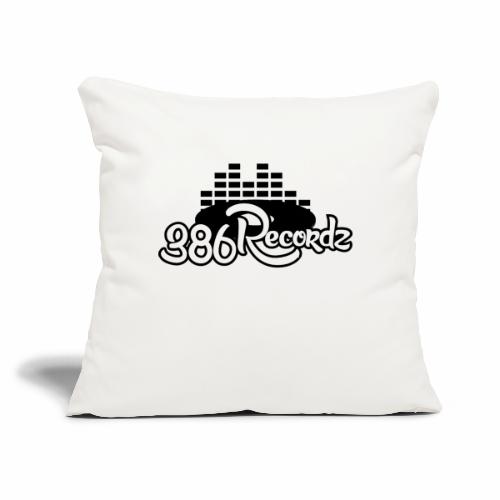 386 Recordz. - Throw Pillow Cover 17.5” x 17.5”