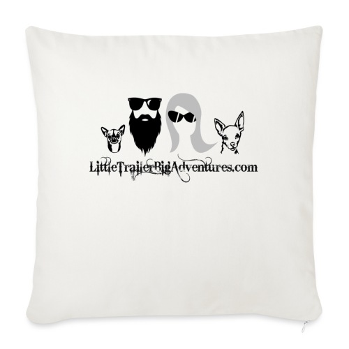 LTBA Heads Logo - Throw Pillow Cover 17.5” x 17.5”