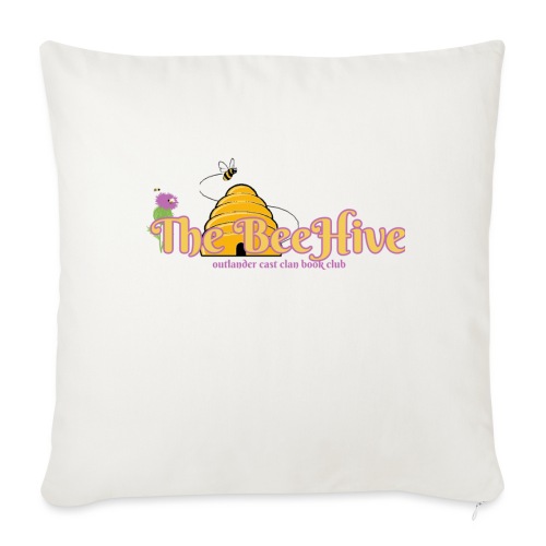 The BeeHive Logo - Throw Pillow Cover 17.5” x 17.5”