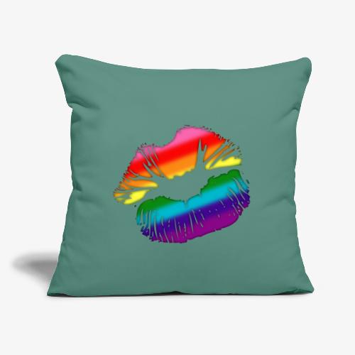 Original Gilbert Baker LGBTQ Love Rainbow Pride - Throw Pillow Cover 17.5” x 17.5”