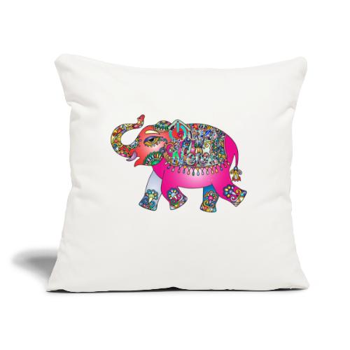 Elefante ON - Throw Pillow Cover 17.5” x 17.5”