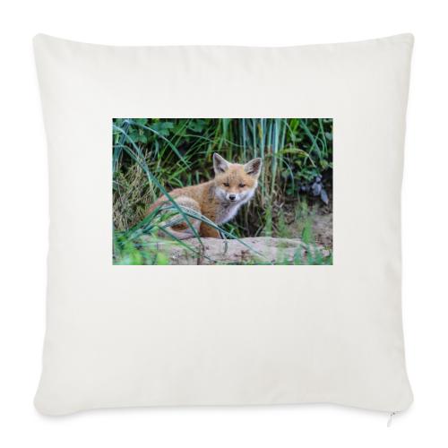 fox - Throw Pillow Cover 17.5” x 17.5”