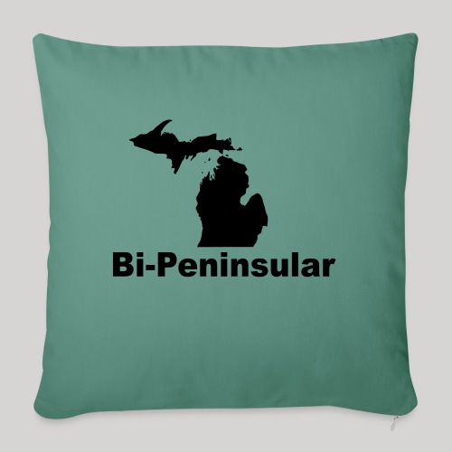 Bi-Peninsular - Throw Pillow Cover 17.5” x 17.5”