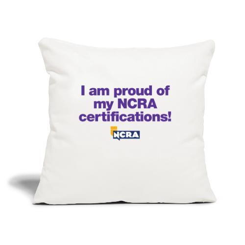 109 3 Store Proud - Throw Pillow Cover 17.5” x 17.5”