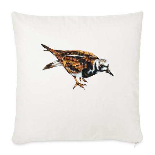 Ruddy turnstone - Throw Pillow Cover 17.5” x 17.5”