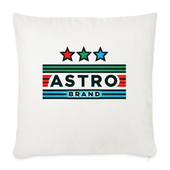 IMG 4484 - Throw Pillow Cover 17.5” x 17.5” - natural white - Front