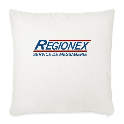 badgeRegionnexVide - Throw Pillow Cover 17.5” x 17.5”