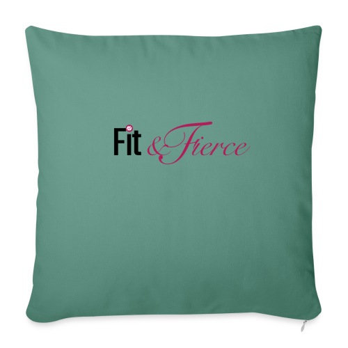 Fit Fierce - Throw Pillow Cover 17.5” x 17.5”