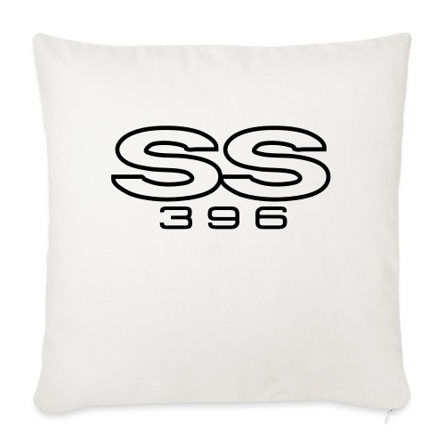Chevy SS 396 emblem - Autonaut.com - Throw Pillow Cover 17.5” x 17.5”