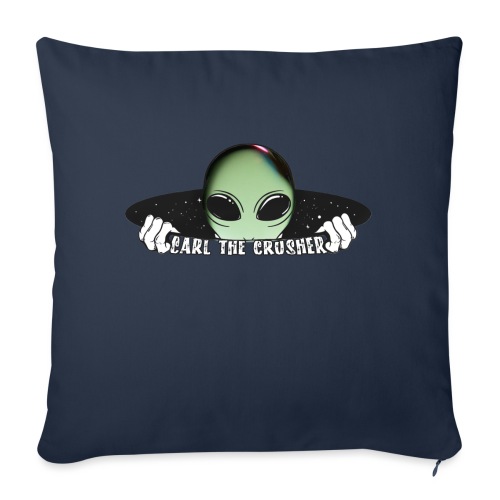 Coming Through Clear - Alien Arrival - Throw Pillow Cover 17.5” x 17.5”