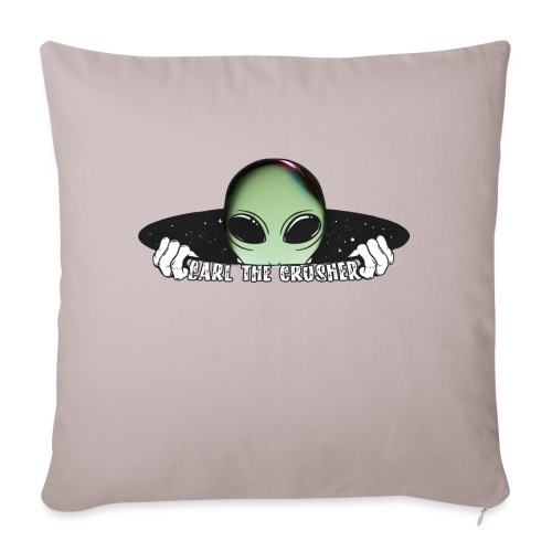 Coming Through Clear - Alien Arrival - Throw Pillow Cover 17.5” x 17.5”