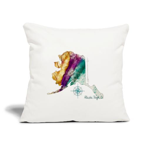 Alaska Hoodie for Women Design - Throw Pillow Cover 17.5” x 17.5”