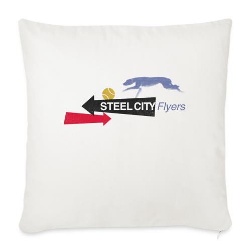 flyball 01 - Throw Pillow Cover 17.5” x 17.5”