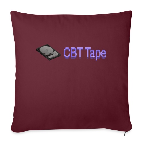 CBT Tape - Throw Pillow Cover 17.5” x 17.5”
