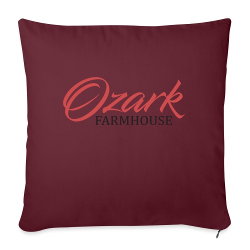Ozark Farm House - Throw Pillow Cover 17.5” x 17.5”