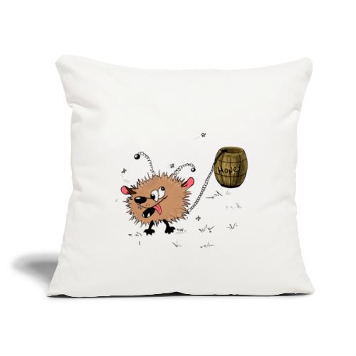 Blinkypaws: Awoof and Honey - Throw Pillow Cover 17.5” x 17.5”