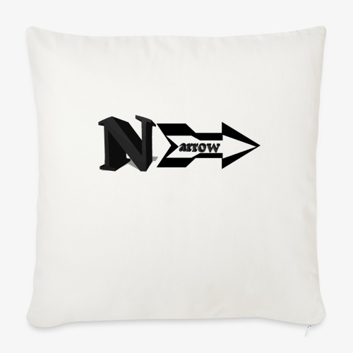 Narrow - Throw Pillow Cover 17.5” x 17.5”