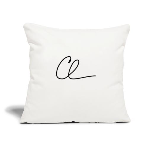 CL Signature - Throw Pillow Cover 17.5” x 17.5”